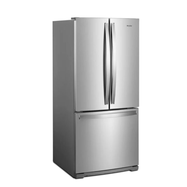 Whirlpool 20 cu. ft. French Door Refrigerator with Modern Design (Model WRF560SMHZ) - Image 3
