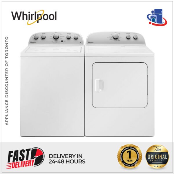 Whirlpool 3.5 cu. ft. Top Load Washer with Deep Water Wash Option (Model WTW4816FW)