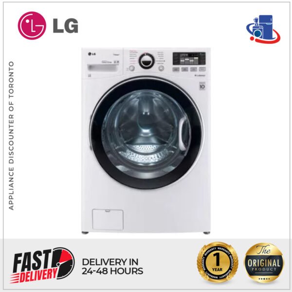 LG 4.0 cu. ft. Front Load Washer with TurboWash™ Technology (Model WM3470HWA)