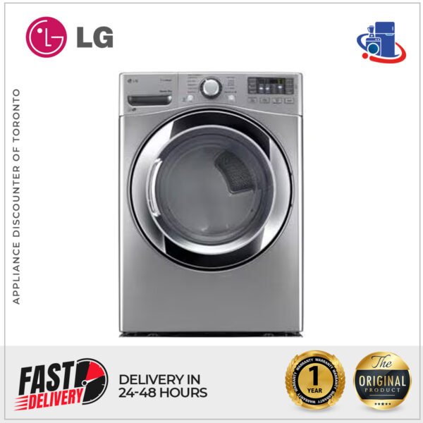 LG 7.4 cu. ft. Electric Dryer with Steam Technology (Model DLEX3370V)
