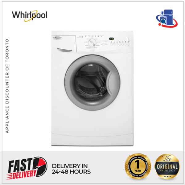 Whirlpool 2.0 cu. ft. Compact Front Load Washer with Stainless Steel Drum (Model WFC7500VW)