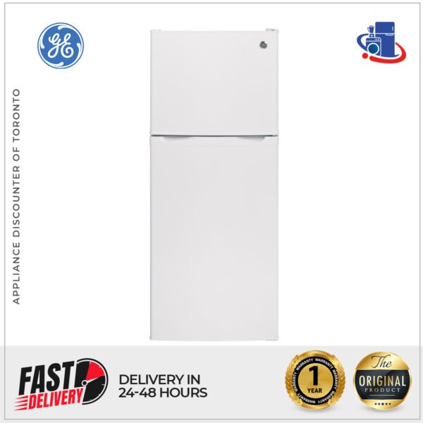 GE 11.6 cu. ft. ENERGY STAR® Top Freezer Refrigerator (Model GPE12FGKWW)
