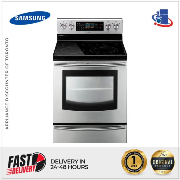 Samsung 30-Inch Freestanding Electric Range with 5.9 cu. ft. Convection Oven (Model FE710DRS)