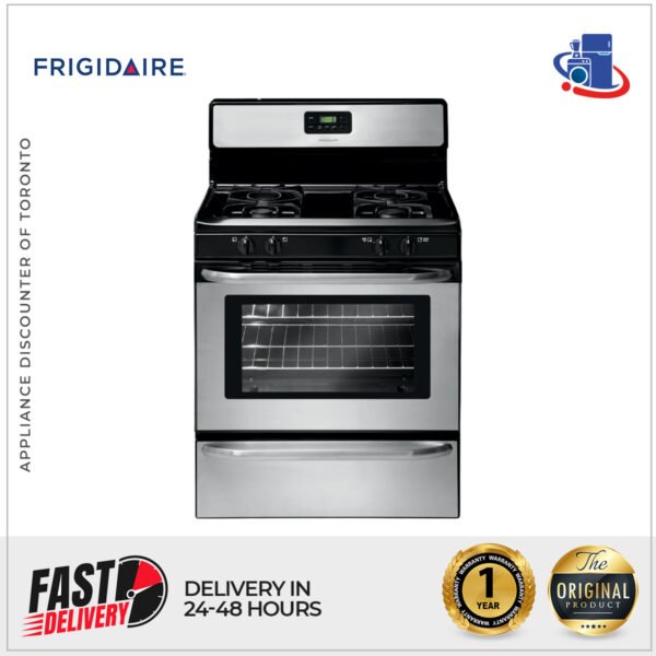 Frigidaire 30-Inch Freestanding Gas Range with Even Baking Technology (Model FFGF3047LS)