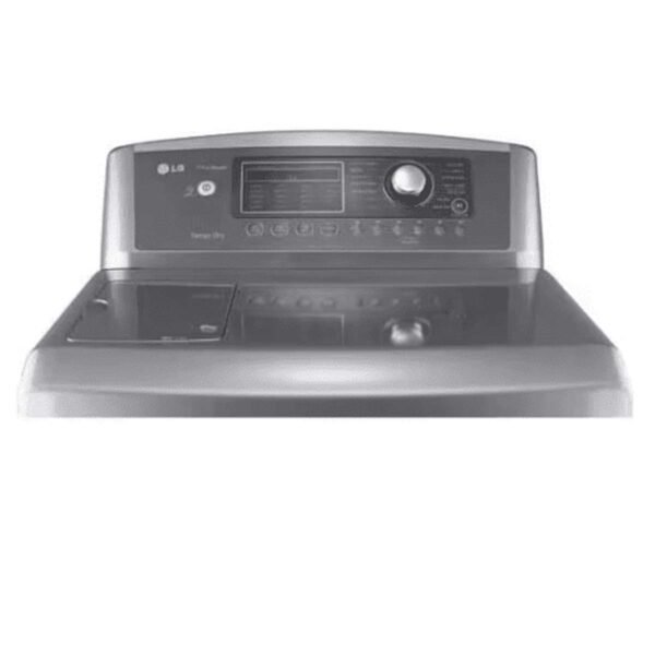 LG 5.2 cu. ft. Top Load Washer & 7.3 cu. ft. Electric Dryer Set with TurboWash™ Technology (Models WT5680HVA & DLEX5170V) - Image 4