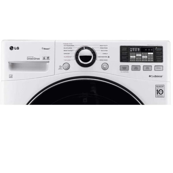 LG 4.0 cu. ft. Front Load Washer with TurboWash™ Technology (Model WM3470HWA) - Image 2