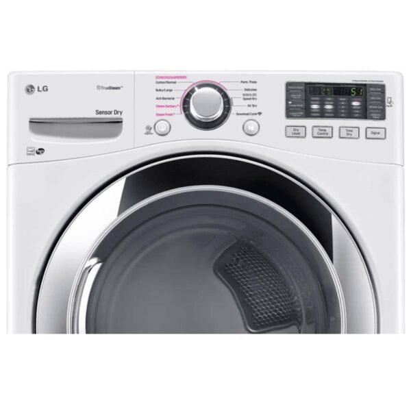 LG 4.0 cu. ft. Front Load Washer & 7.4 cu. ft. Electric Dryer with Advanced Fabric Care (Models WM3470HWA & DLEX3370W) - Image 4