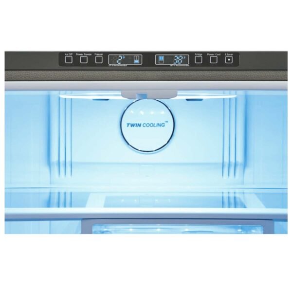 Samsung 32-Inch Wide 18 cu. ft. French Door Refrigerator (Model RF18HFENBSR) - Image 4