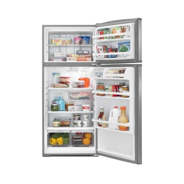 Whirlpool 16 cu. ft. 28-Inch Wide Top Freezer Refrigerator with Flexi-Slide™ Bin (Model WRT316SFDM) - Image 3