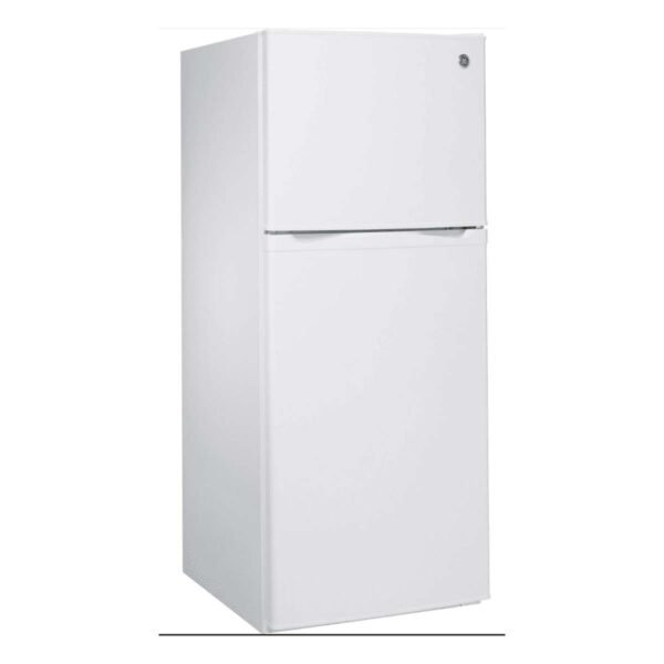 GE 11.6 cu. ft. ENERGY STAR® Top Freezer Refrigerator (Model GPE12FGKWW) - Image 4