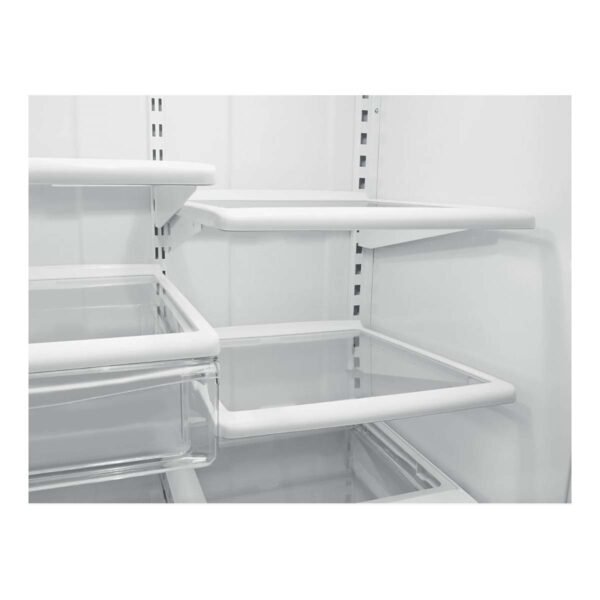 Whirlpool 19 cu. ft. Bottom Freezer Refrigerator with Flexible Storage (Model WRB329DFBW) - Image 3