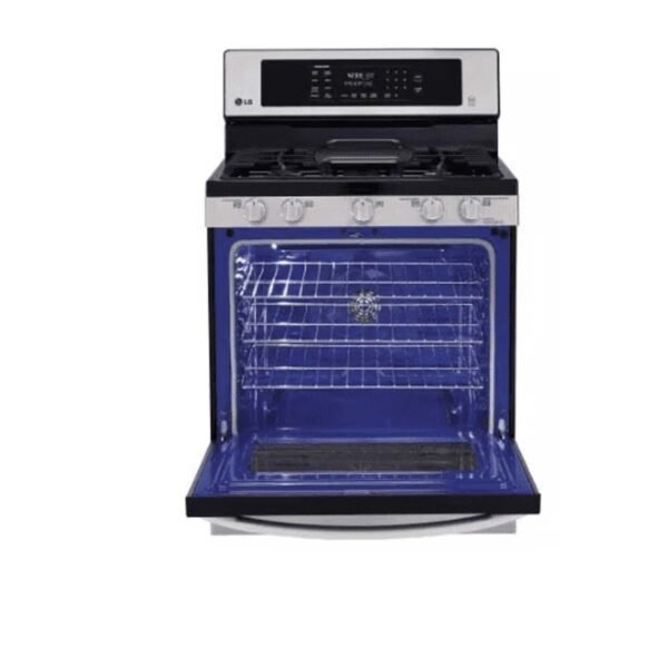 LG 30-Inch Freestanding Gas Range with Convection Oven and EasyClean® (Model LRG3085ST) - Image 2