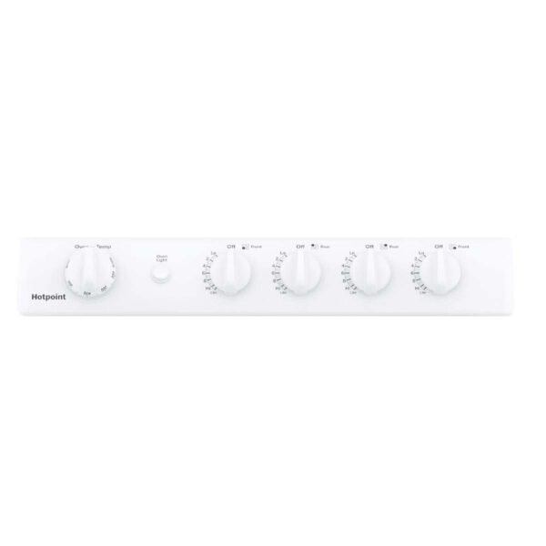 GE 24-Inch Freestanding Gas Range with 2.9 cu. ft. Oven (Model JCGAS300DMWW) - Image 2