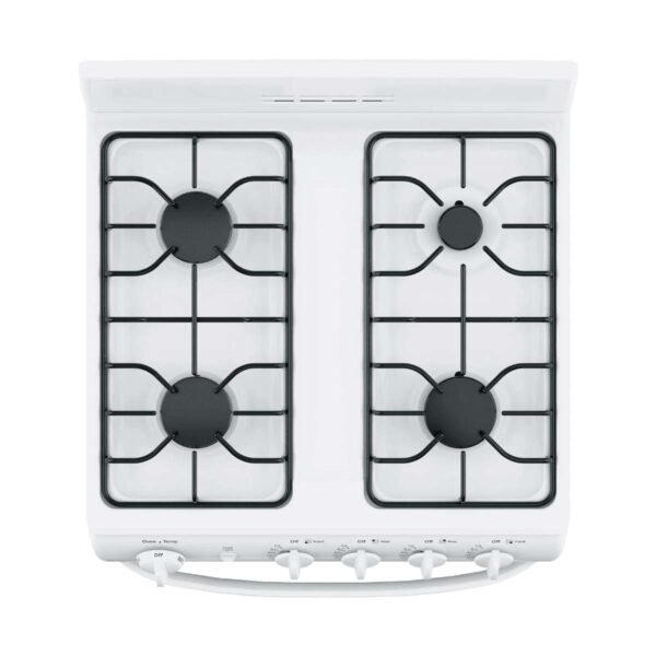GE 24-Inch Freestanding Gas Range with 2.9 cu. ft. Oven (Model JCGAS300DMWW) - Image 3